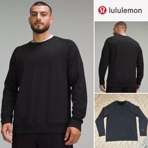 Lululemon Engineered Warmth Long-Sleeve Crew In Black